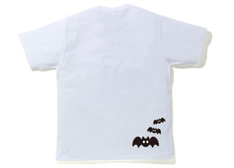 BAPE Halloween Skull Baby Milo Tee White