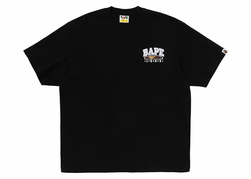 BAPE Hand Draw Bape Relaxed Fit Tee Black