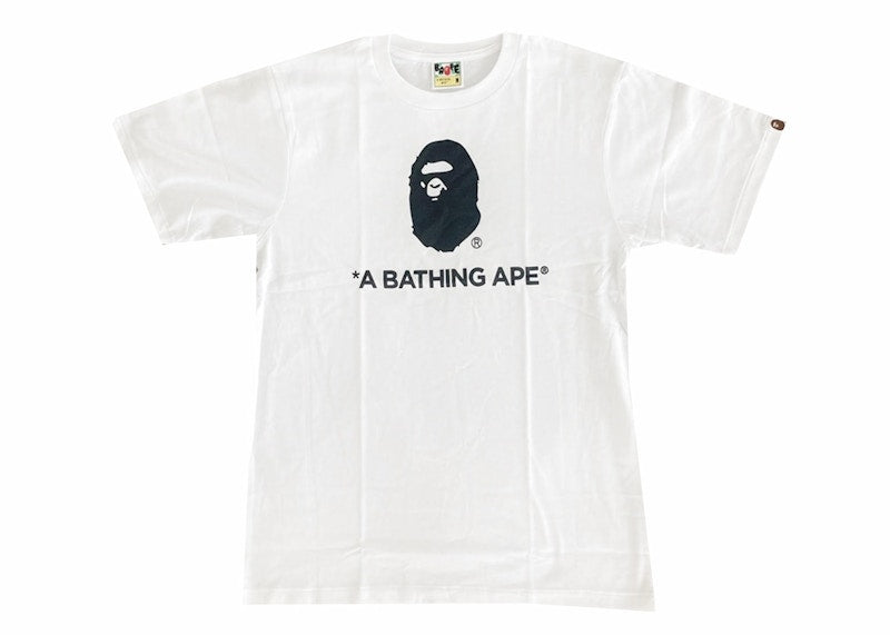 BAPE Happy New Year Ape Head Tee (SS22) White