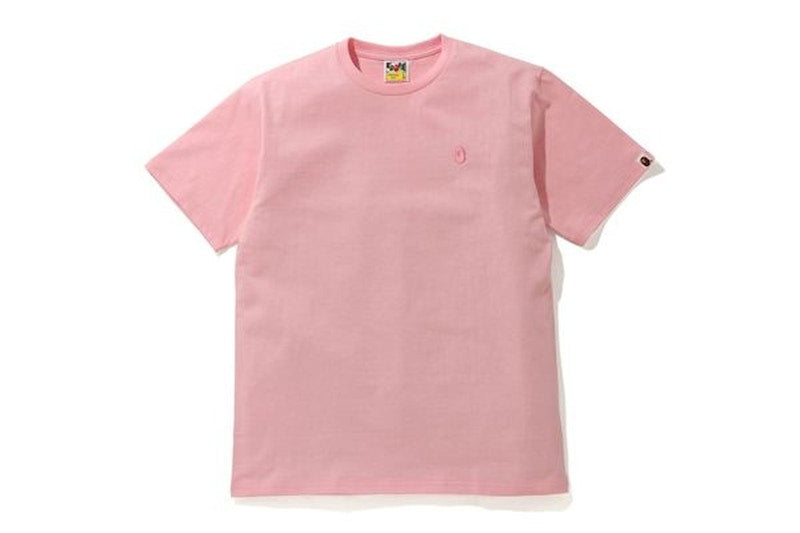 BAPE Head One Point Tee Pink