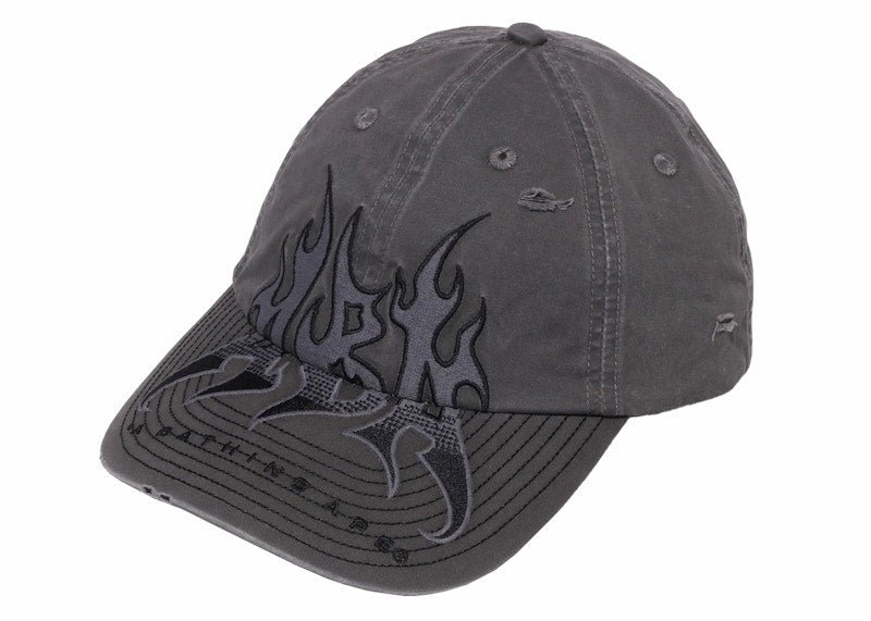BAPE Heavy Wash Embroidery Patch Cap Black