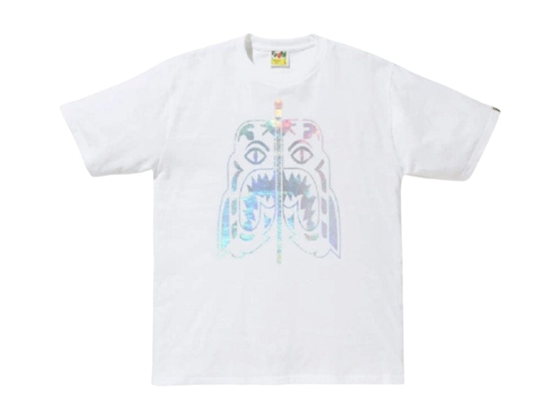 BAPE Hologram Tiger Tee White