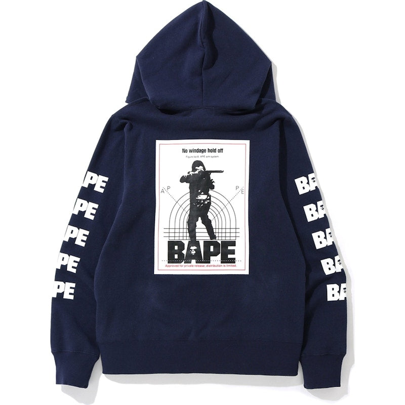 BAPE Hunting Full Zip Hoodie Navy