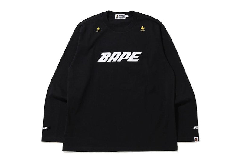 BAPE In Transit L/S Tee Black
