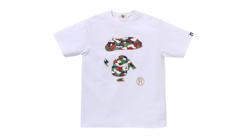 BAPE Japan Ape Face Tee White