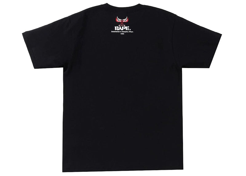 BAPE Japan Culture Kabuki Tee Black
