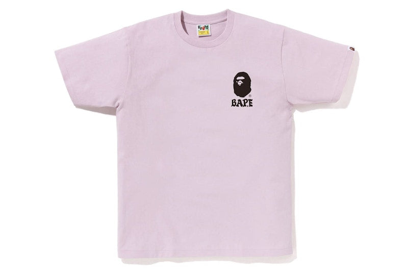 BAPE Japan Culture Lettered Tee Purple