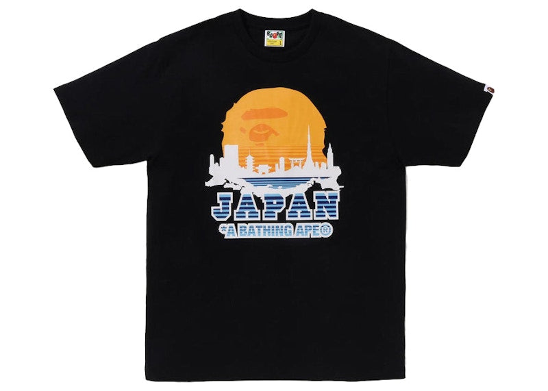 BAPE Japan Silhouette Tee Black