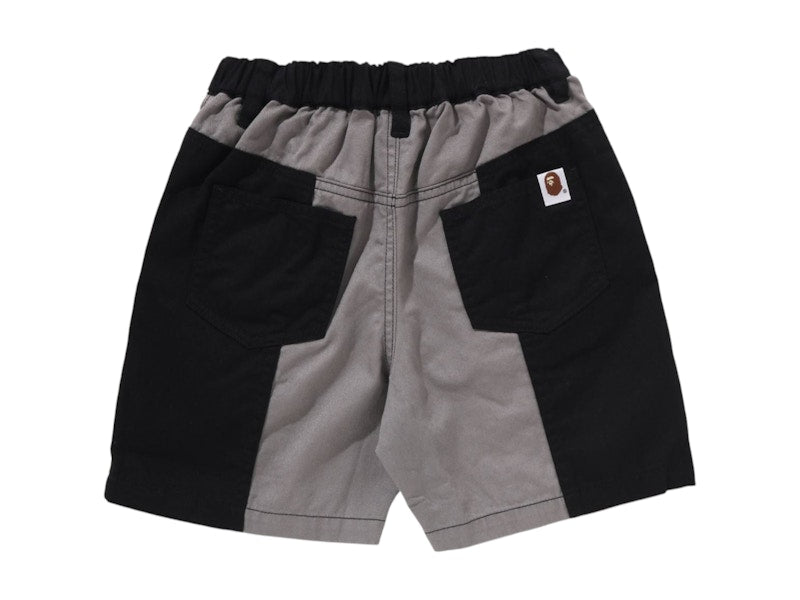 BAPE Kids Baby Milo Western Shorts Black