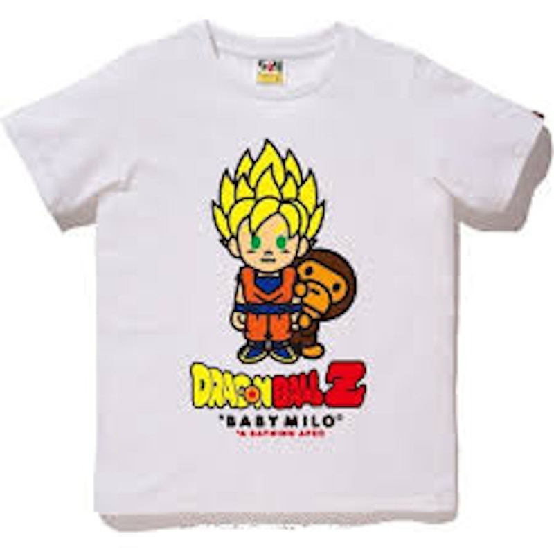 BAPE Ladies Dragon Ball Z 1 Tee White