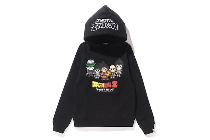 BAPE Ladies Dragon Ball Z Pullover Hoodie Black