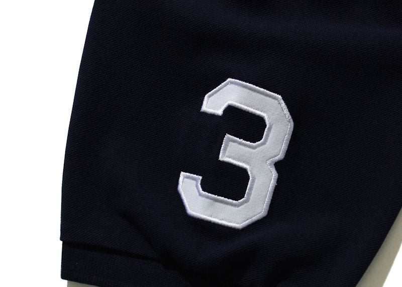 BAPE Large Ape Head Polo Navy