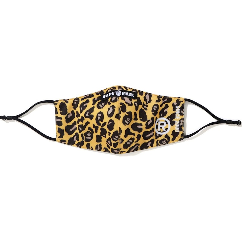 BAPE Leopard Mask Orange