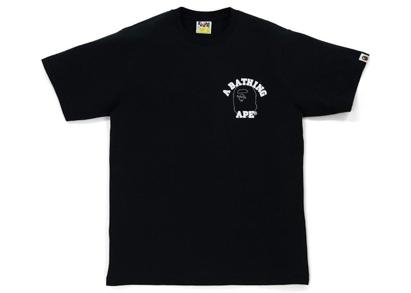 BAPE Line 1st Camo Face Over College Tee Black/Green