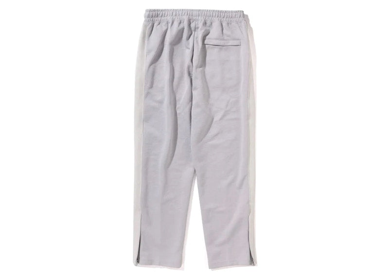 BAPE Line Camo Jacquard Loose Fit Sweatpants Silver