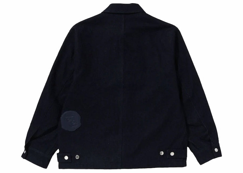 BAPE Line Camo Patch Work Jacket Indigo