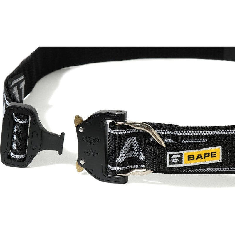 BAPE Logo Belt Black