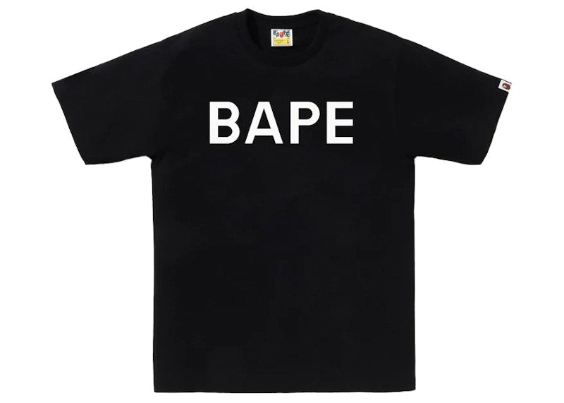 BAPE Logo Tee Black