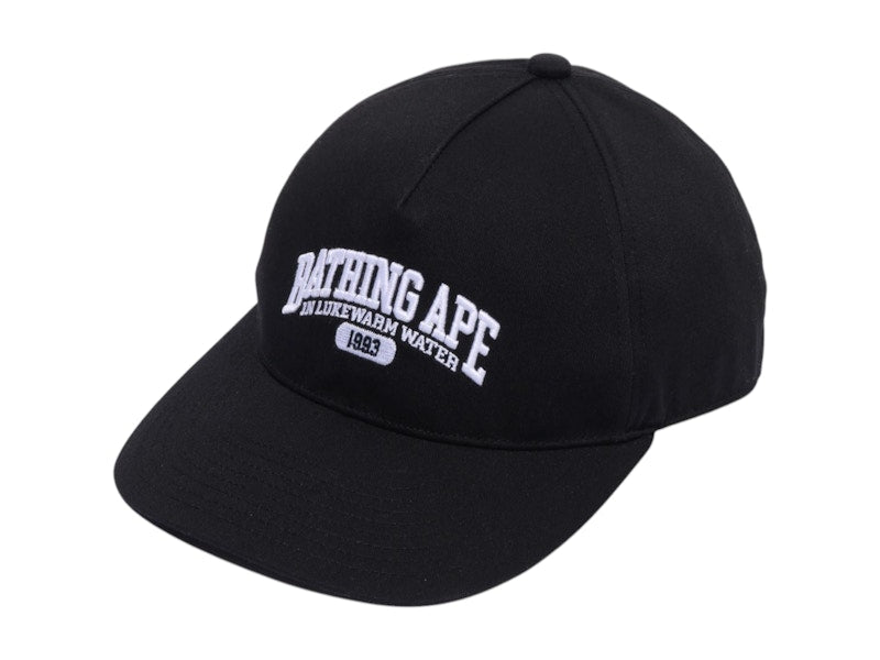 BAPE Logo Trucker Cap Black