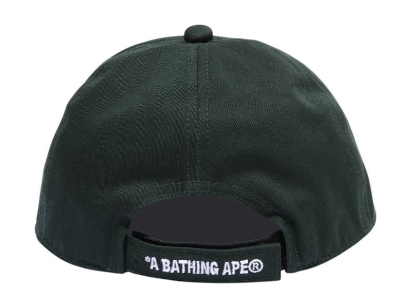 BAPE Logo Trucker Cap Olivedrab