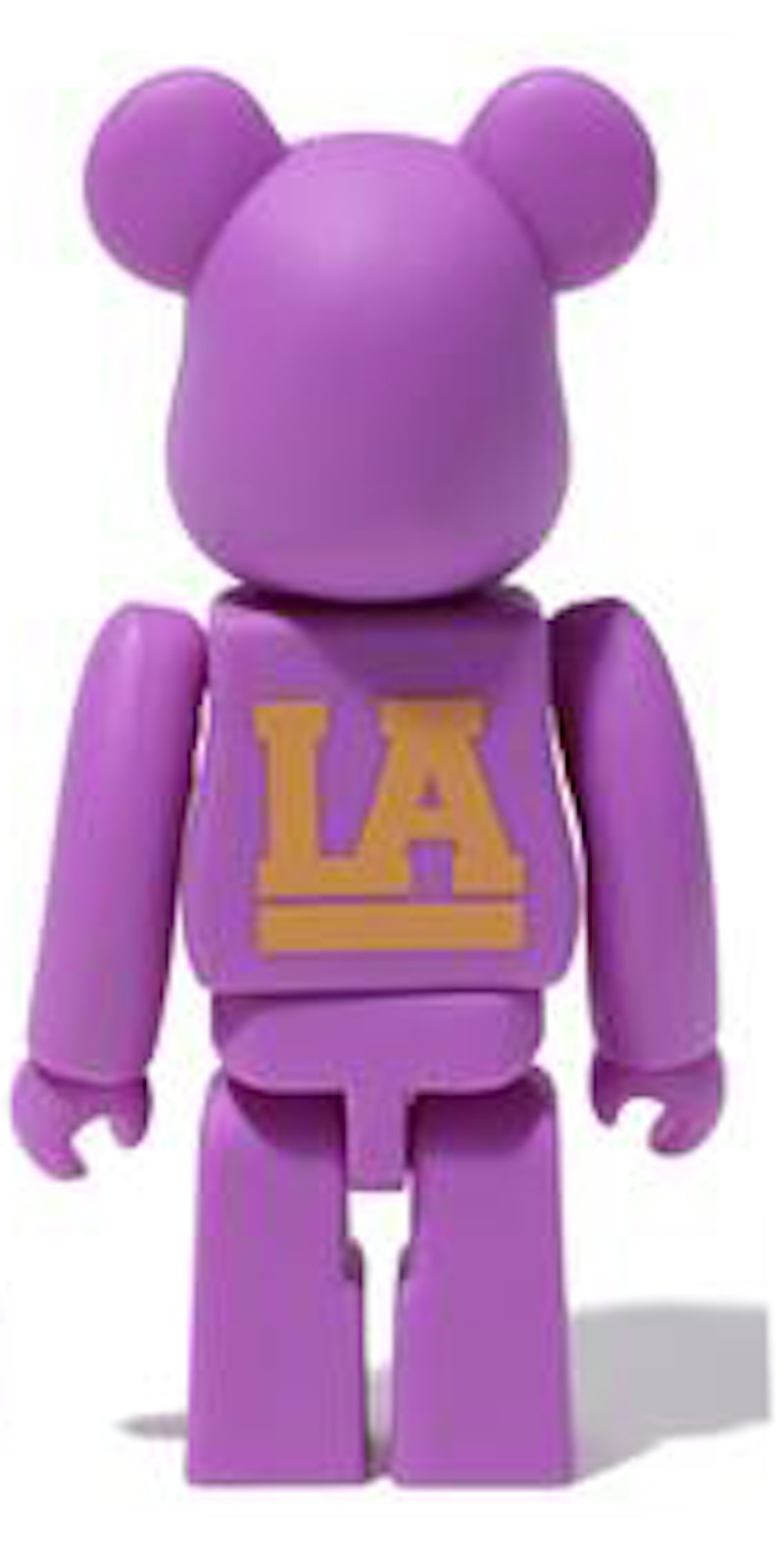 Bearbrick Los Angeles Exclusive 100% Bearbrick Purple/Gold