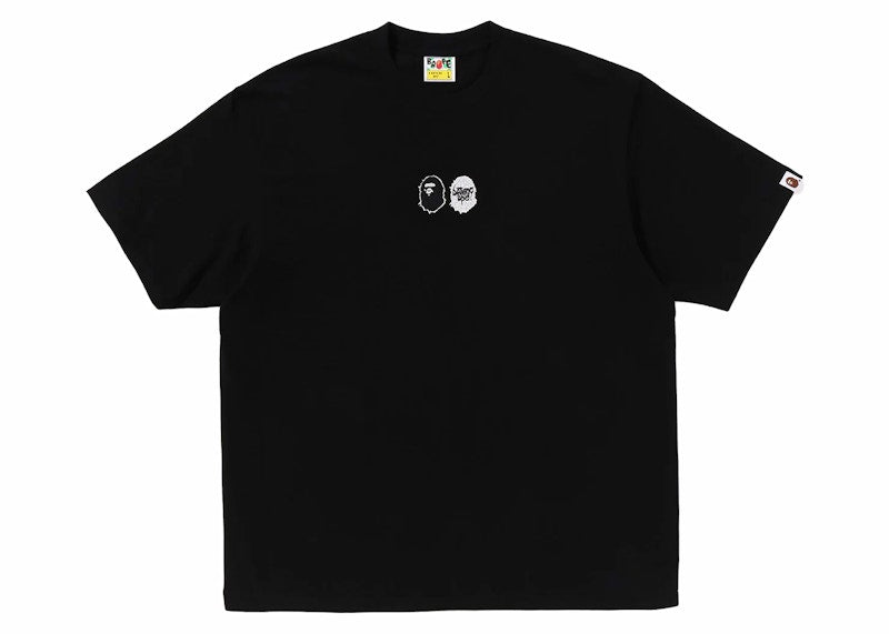 BAPE Mad Ape Graphic Logo Relaxed Fit Tee Black