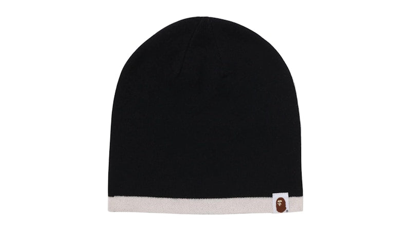 BAPE Mad Face Knit Cap Black