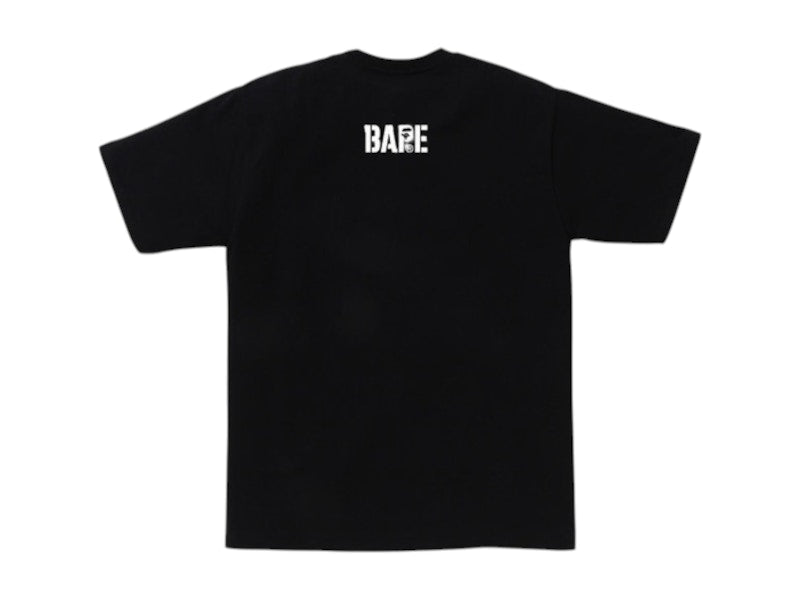 BAPE Map Camo Ape Head Shark Tee Black/Green