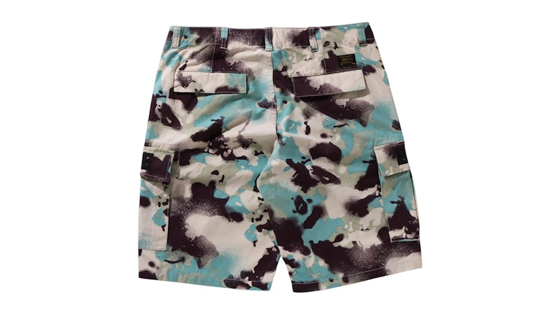 BAPE Map Camo Regular Fit Cargo Shorts Multi