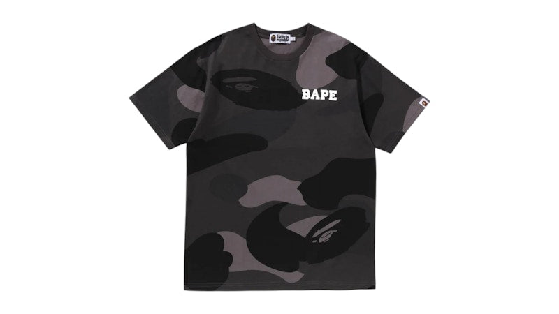 BAPE Mega Color Camo Relaxed Fit Tee Grey