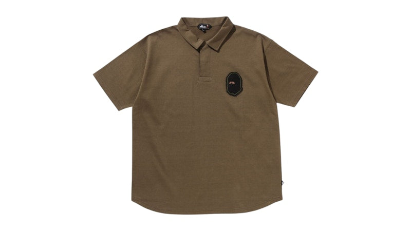 BAPE Military Polo Shirt Olivedrab