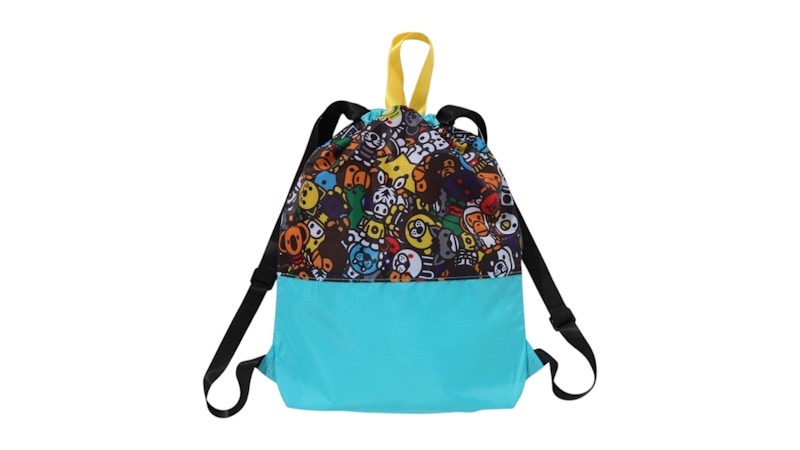BAPE Milo All Safari Knapsack Multicolor