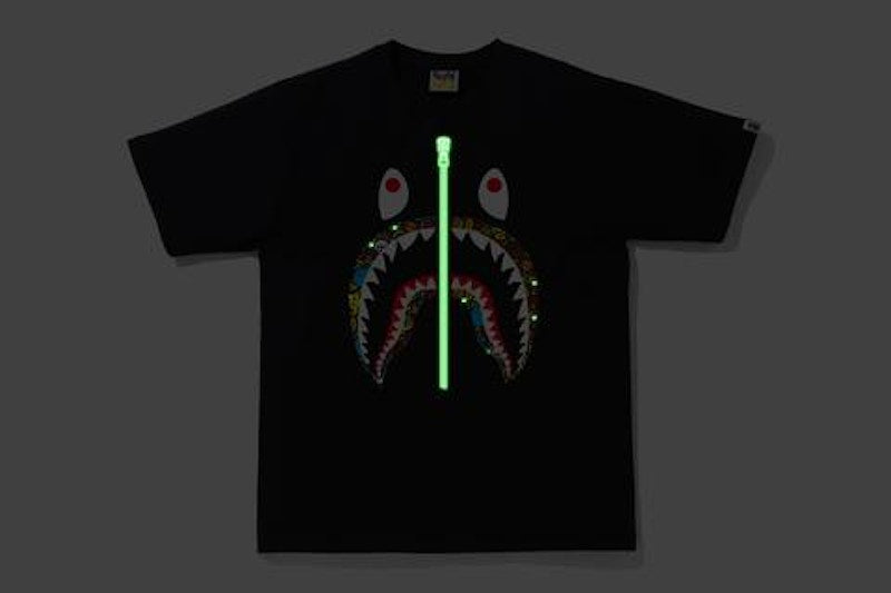 BAPE Milo Banana Pool Shark T-shirt Black