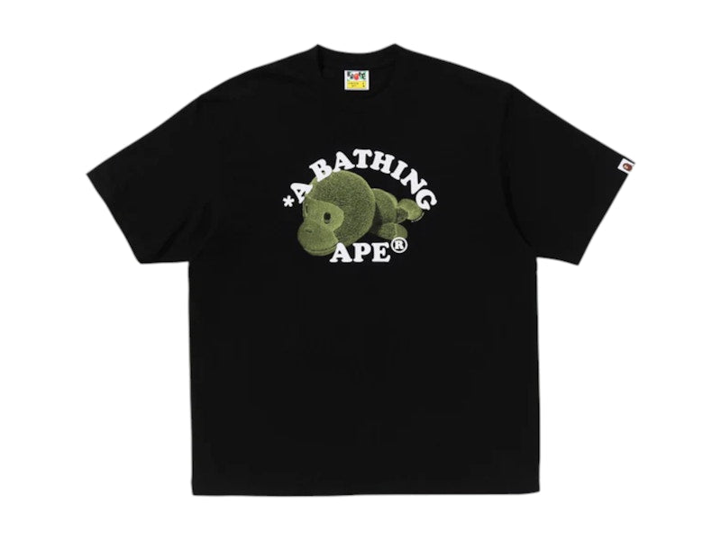 BAPE Milo College Relaxed Fit Tee Black