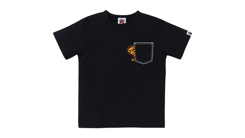 BAPE Milo Fake Pocket Tee Black