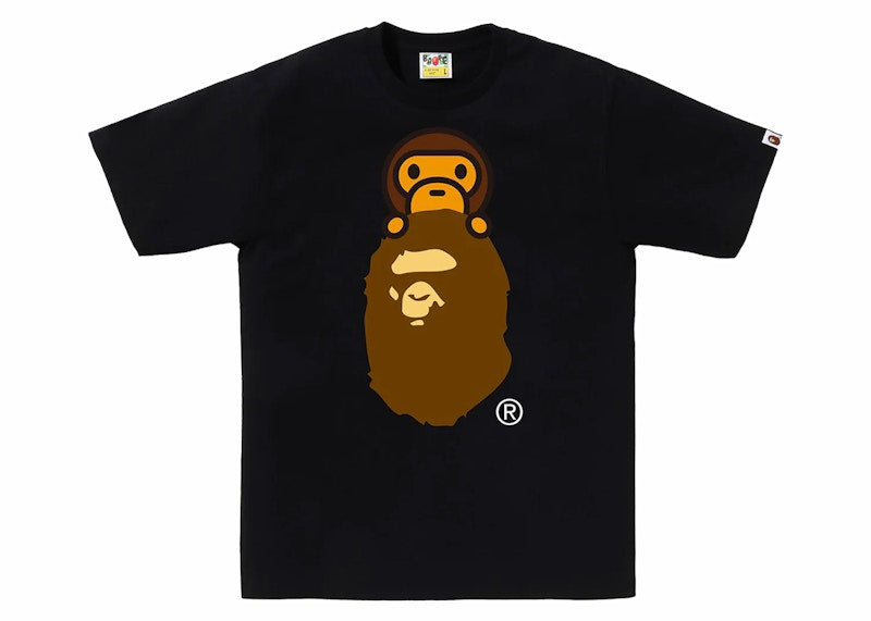 BAPE Milo On Ape Head Tee Black