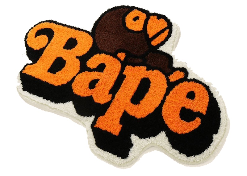 BAPE Milo On Bape Rug Mat Brown