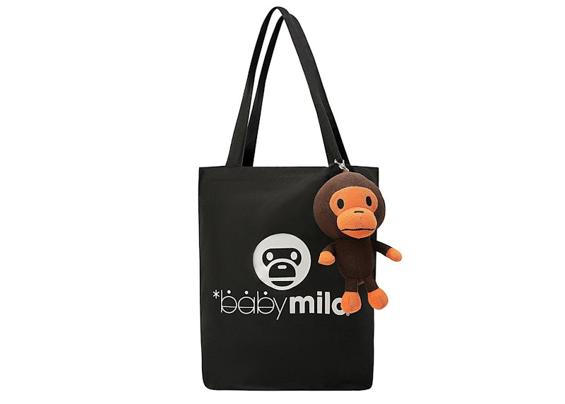 BAPE Milo Packable Tote Bag Black