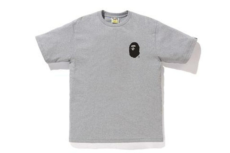 BAPE Monogram Box Tee Gray