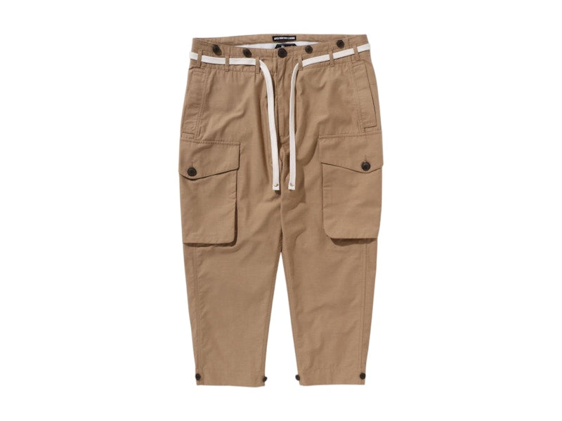 BAPE Mr Bathing Ape Cargo Pants Beige