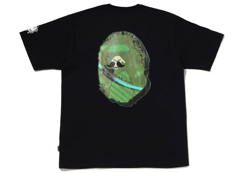 BAPE Mr. Bathing Ape Golf Wide Fit Tee Black