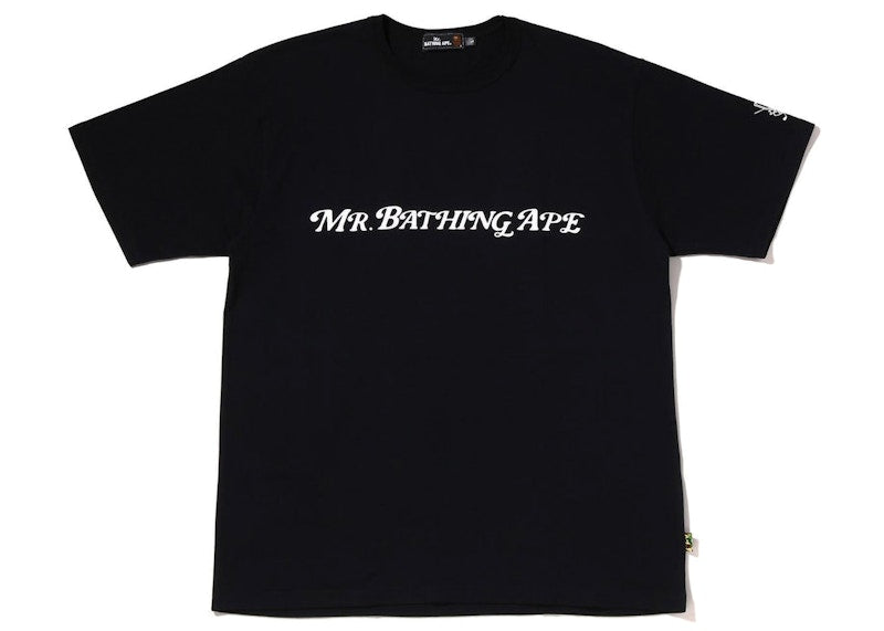 BAPE Mr. Bathing Ape Golf Wide Fit Tee Black