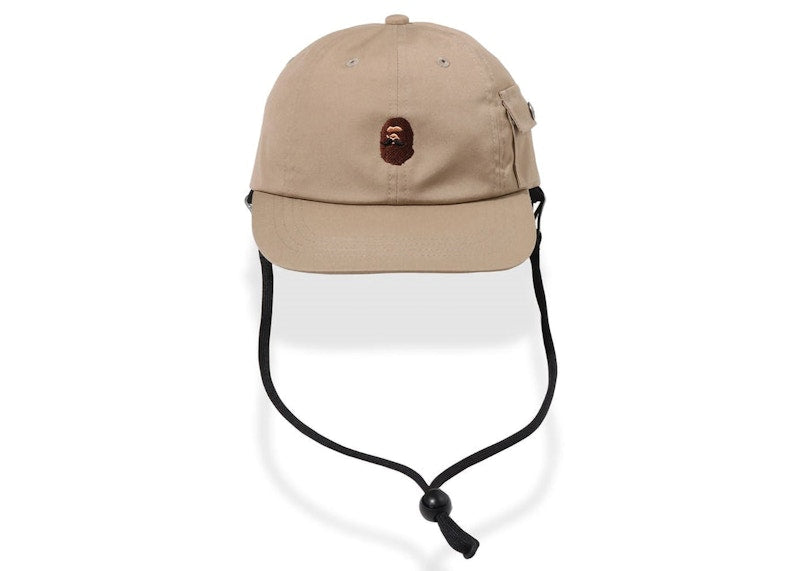 BAPE Mr Bathing Ape Pocket Cap Beige