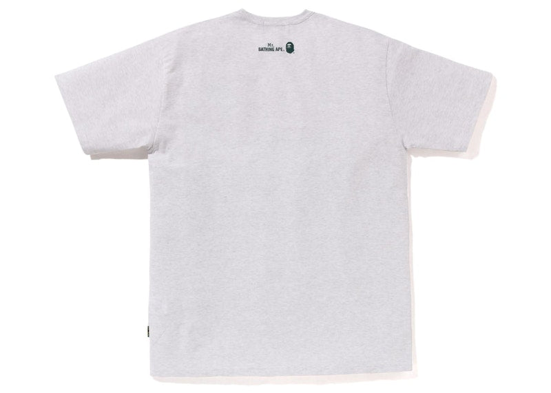 BAPE Mr Bathing Ape Wide Tee White