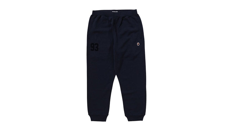 BAPE Mr.Bathing Ape Logo Sweat Pants Navy