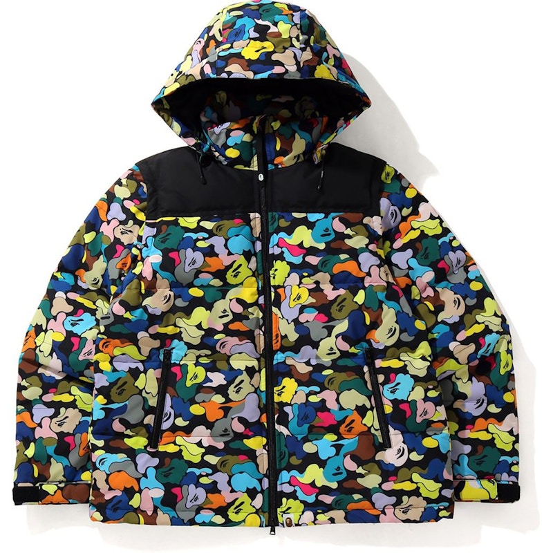 BAPE Multi Camo Detachable 3Way Down Jacket Black/Multi