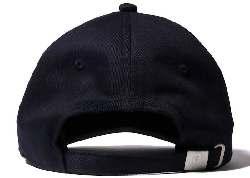 BAPE Multi Fonts Patch Panel Cap Navy