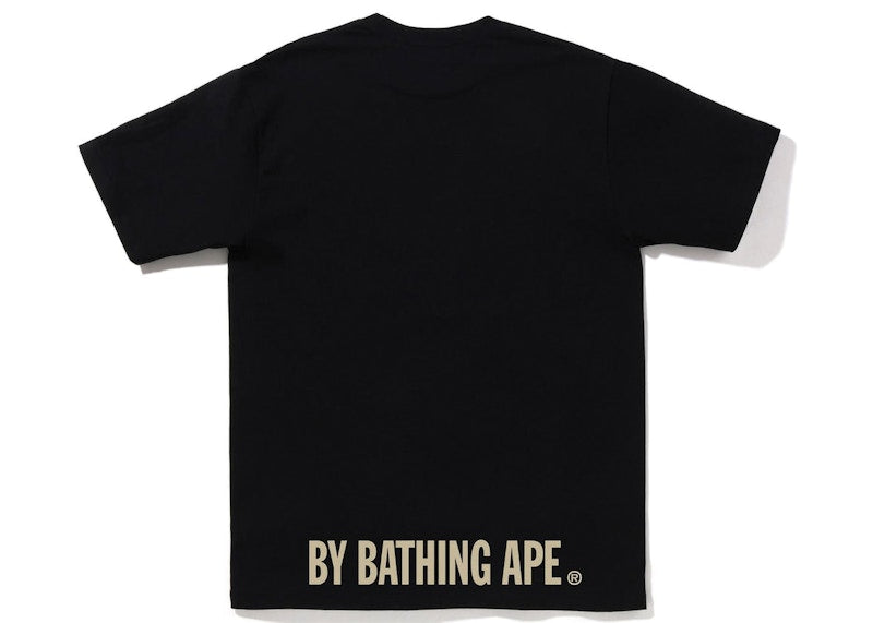 BAPE Multi Label Ape Face Tee Black