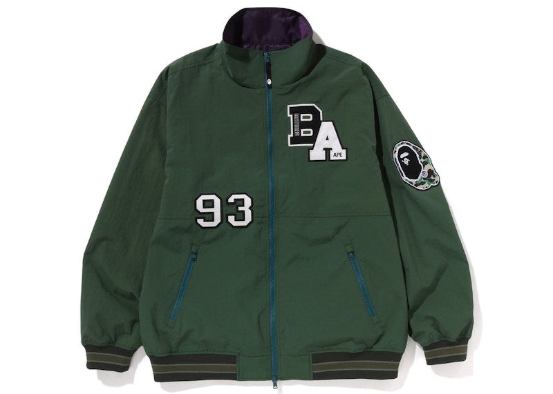 BAPE Multi Motif Loose Fit Light Jacket Green