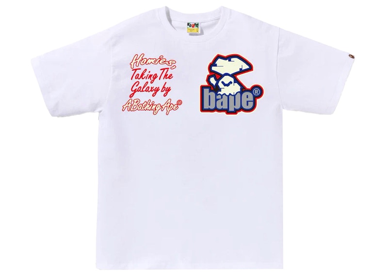 BAPE Multi Motif Tee White